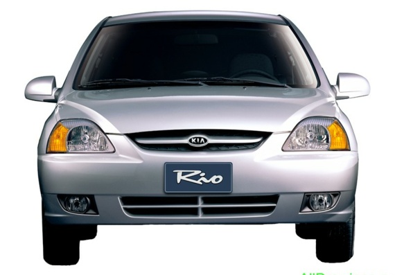 Kia Rio (Кия Рио) - чертежи (рисунки) автомобиля